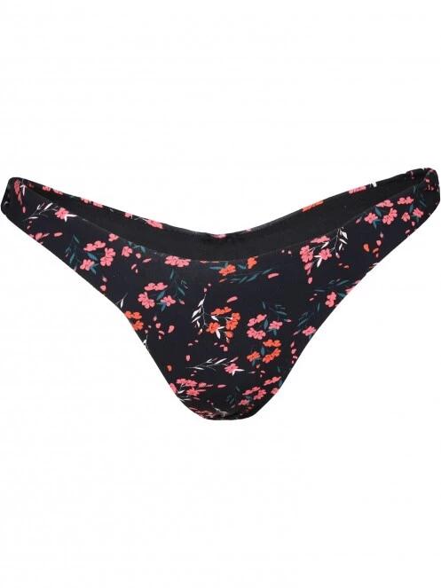 Fundango Madison High Cut Bottoms női bikini alsó fekete színben 6