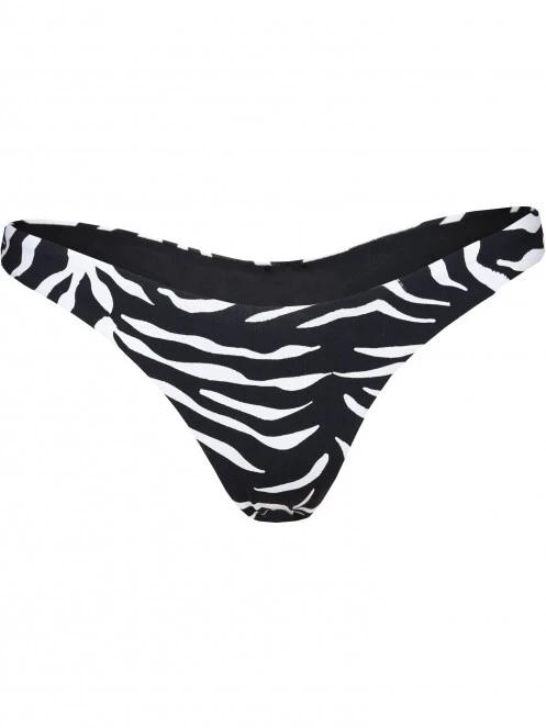 Fundango Madison High Cut Bottoms női bikini alsó fekete színben 6