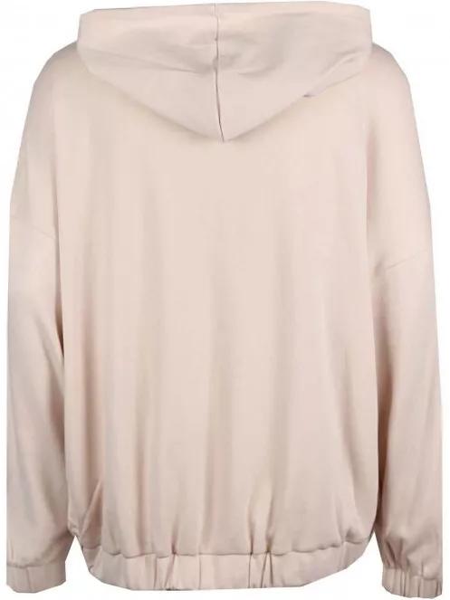 Fundango Echo Loose Hoodie női kapucnis pulóver homok színben 7