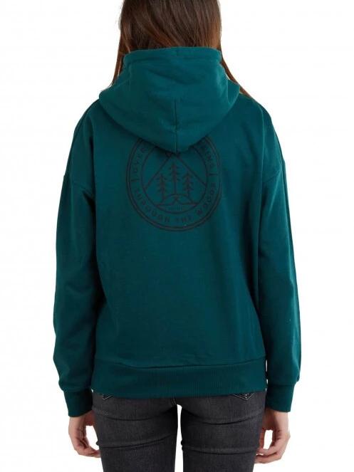 Fundango Haley Hooded Sweatshirt női kapucnis pulóver zöld színben 3