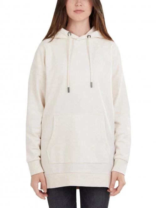 Fundango Ginger Hooded Sweatshirt női kapucnis pulóver fehér színben 2