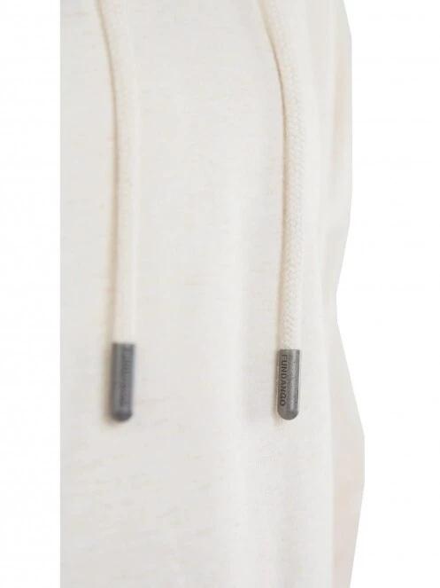 Fundango Ginger Hooded Sweatshirt női kapucnis pulóver fehér színben 5