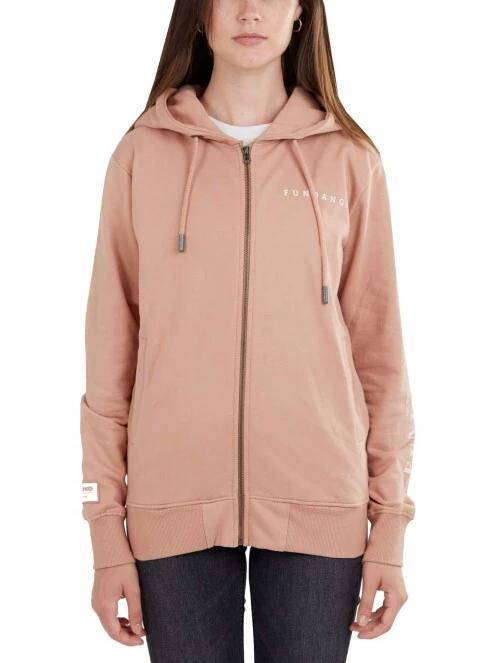 Fundango Neraly Hooded Sweatshirt női pulóver rózsaszín színben 2