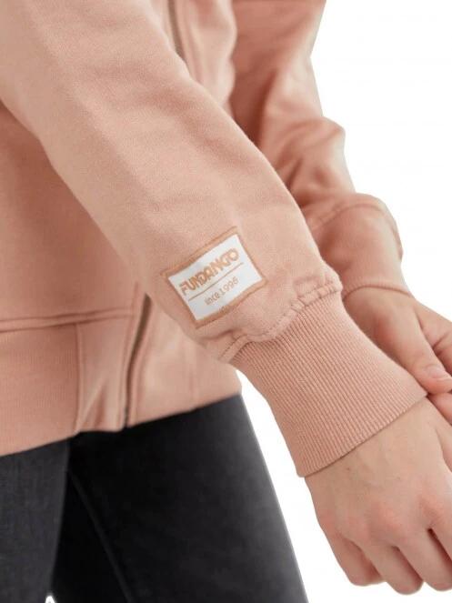Fundango Neraly Hooded Sweatshirt női pulóver rózsaszín színben 4
