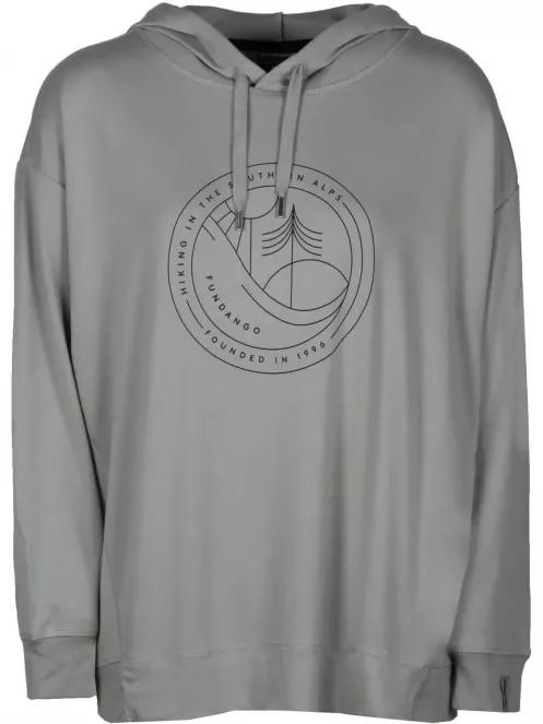 Fundango RICHMOND Hooded Pullover női kapucnis pulóver oliva színben 2
