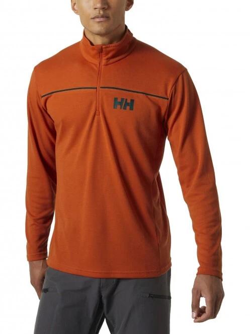 Helly Hansen Hp 1/2 Zip Pullover férfi polár pulóver narancssárga színben 2