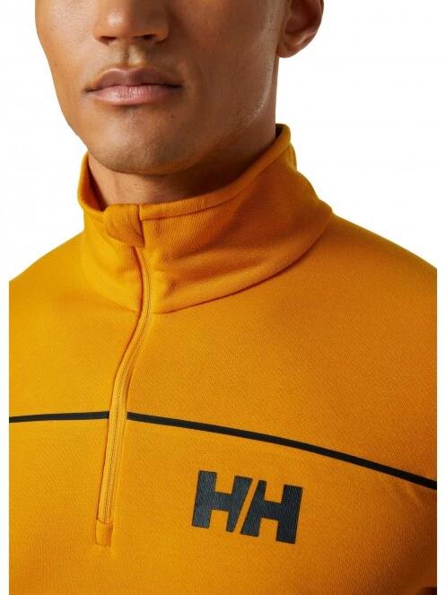 Helly Hansen Hp 1/2 Zip Pullover férfi polár pulóver sárga színben 4