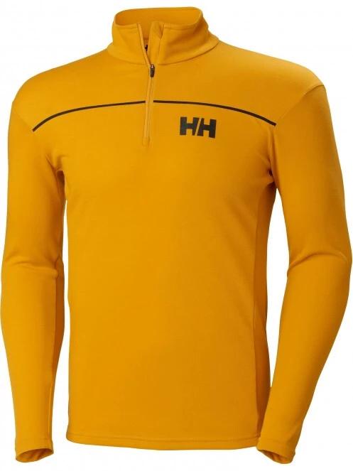 Helly Hansen Hp 1/2 Zip Pullover férfi polár pulóver sárga színben 6