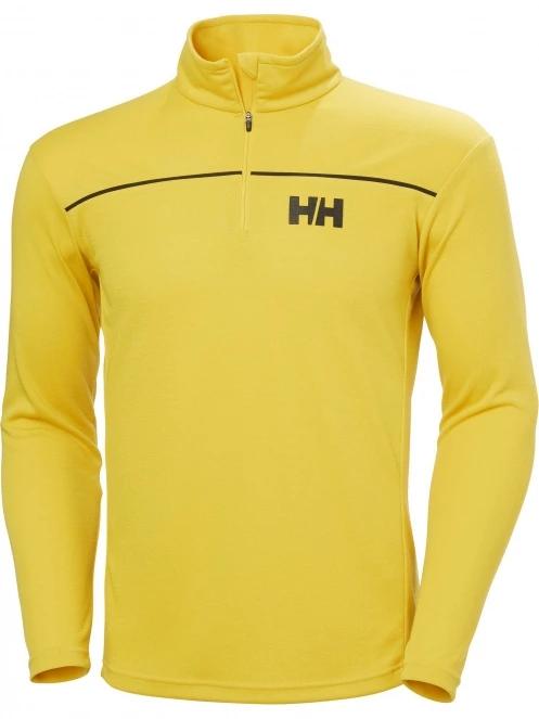 Helly Hansen Hp 1/2 Zip Pullover férfi hosszú ujjú sport póló sárga színben 5