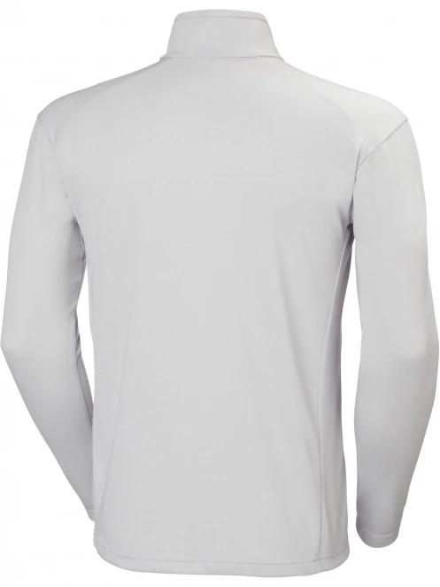 Helly Hansen Hp 1/2 Zip Pullover férfi hosszú ujjú sport póló szürke színben 7