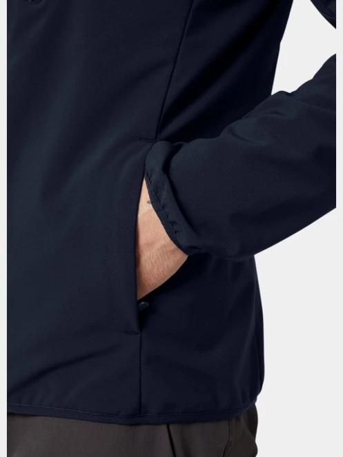 Helly Hansen Crew Softshell Jacket 2.0 férfi softshell kabát sötétkék színben 5