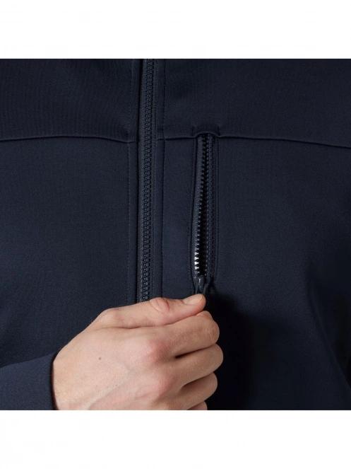 Helly Hansen Crew Fleece Jacket férfi polár pulóver sötétkék színben 5