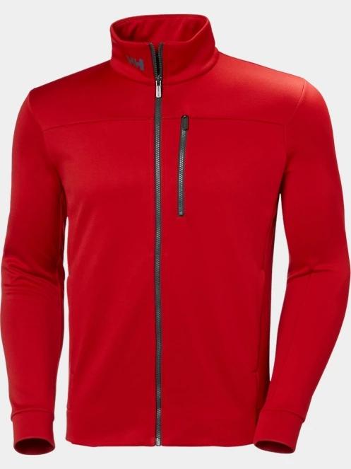 Helly Hansen Crew Fleece Jacket férfi polár pulóver piros színben 2