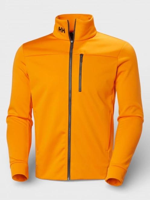 Helly Hansen Crew Fleece Jacket férfi polár pulóver narancssárga színben 7