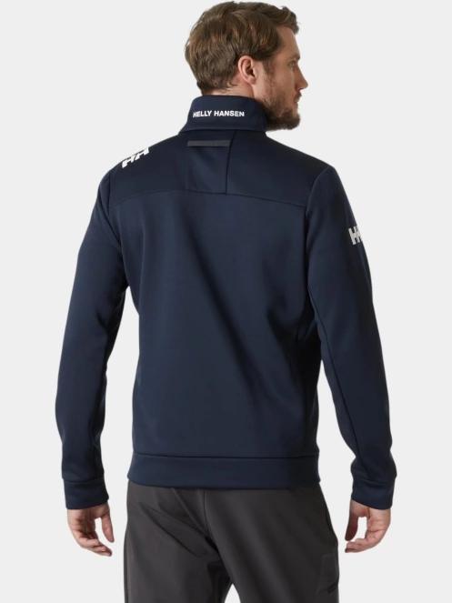 Helly Hansen Crew Fleece Jacket férfi polár pulóver sötétkék színben 3