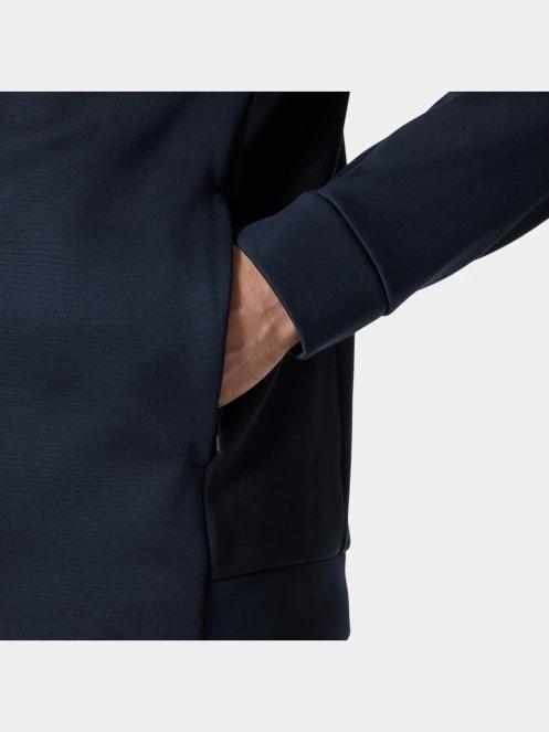 Helly Hansen Crew Fleece Jacket férfi polár pulóver sötétkék színben 5