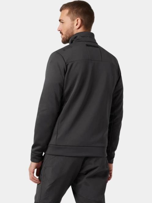 Helly Hansen Crew Fleece Jacket férfi polár pulóver fekete színben 3