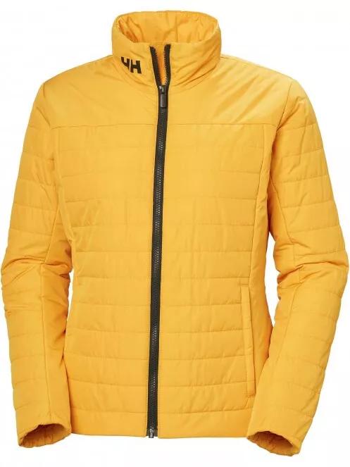 Helly Hansen W Crew Insulator Jacket 2.0 női utcai kabát sárga színben 4