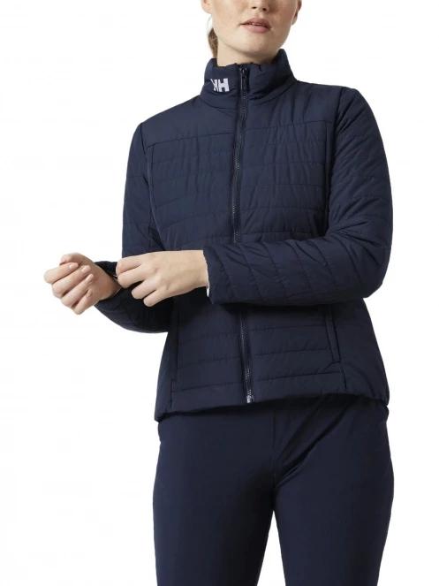 Helly Hansen W Crew Insulator Jacket 2.0 női átmeneti kabát sötétkék színben 2