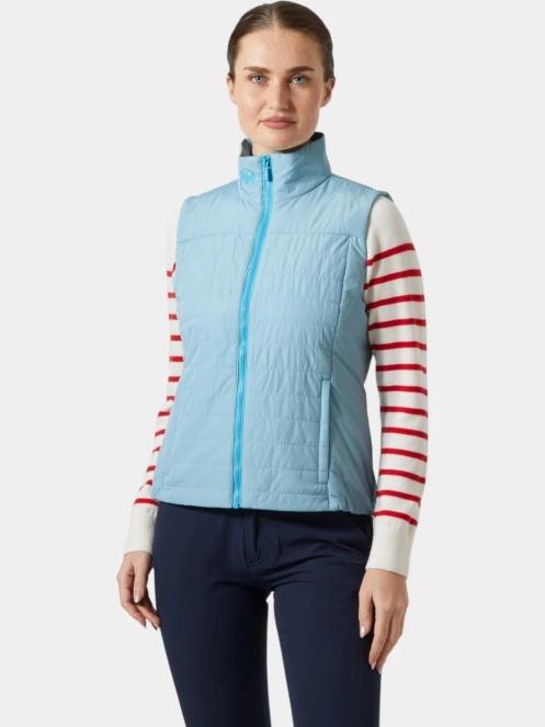 Helly Hansen W Crew Insulator Vest 2.0 női mellény világoskék színben 2