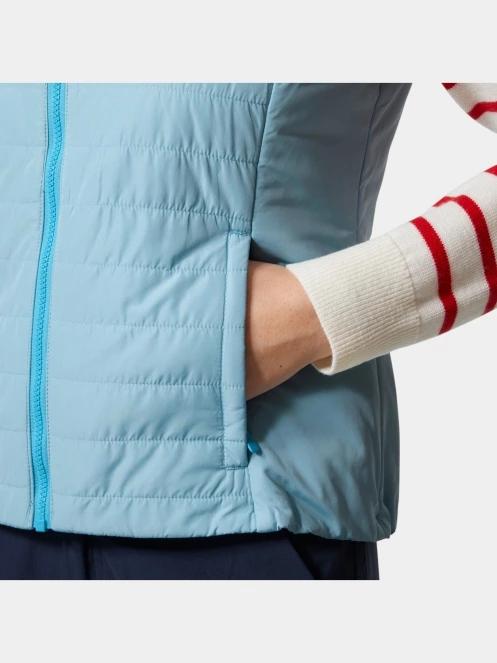Helly Hansen W Crew Insulator Vest 2.0 női mellény világoskék színben 5