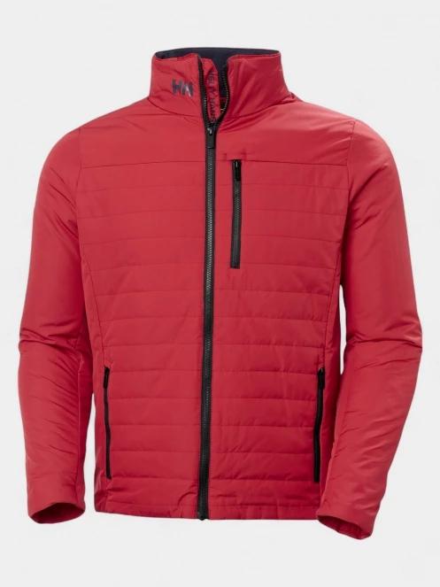 Helly Hansen Crew Insulator Jacket 2.0 férfi steppelt átmeneti kabát piros színben 6