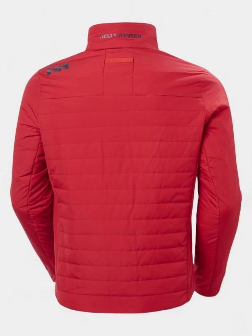 Helly Hansen Crew Insulator Jacket 2.0 férfi steppelt átmeneti kabát piros színben 7