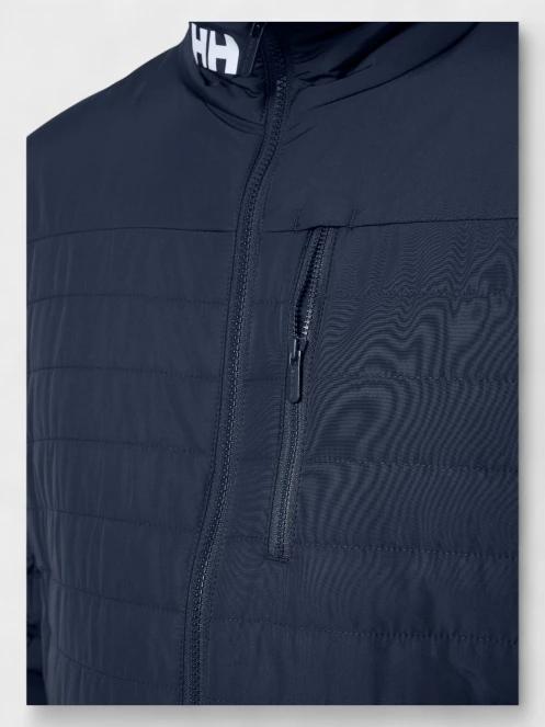 Helly Hansen Crew Insulator Jacket 2.0 férfi steppelt átmeneti kabát sötétkék színben 5