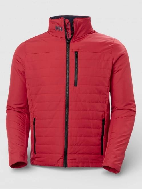 Helly Hansen Crew Insulator Jacket 2.0 férfi steppelt átmeneti kabát piros színben 6