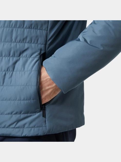 Helly Hansen Crew Insulator Jacket 2.0 férfi steppelt átmeneti kabát kék színben 4