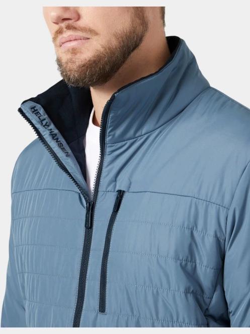 Helly Hansen Crew Insulator Jacket 2.0 férfi steppelt átmeneti kabát kék színben 5