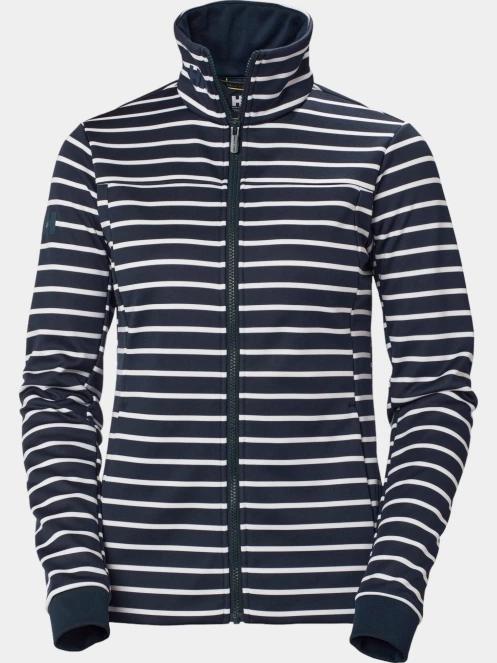 Helly Hansen W Crew Fleece Jacket női polár pulóver sötétkék színben 2