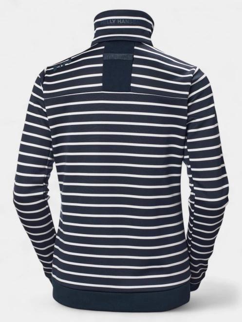 Helly Hansen W Crew Fleece Jacket női polár pulóver sötétkék színben 3