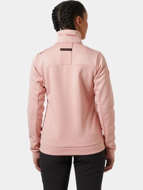 Helly Hansen W Crew Fleece Jacket női polár pulóver rózsaszín színben 3