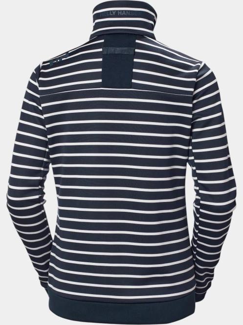 Helly Hansen W Crew Fleece Jacket női polár pulóver sötétkék színben 7