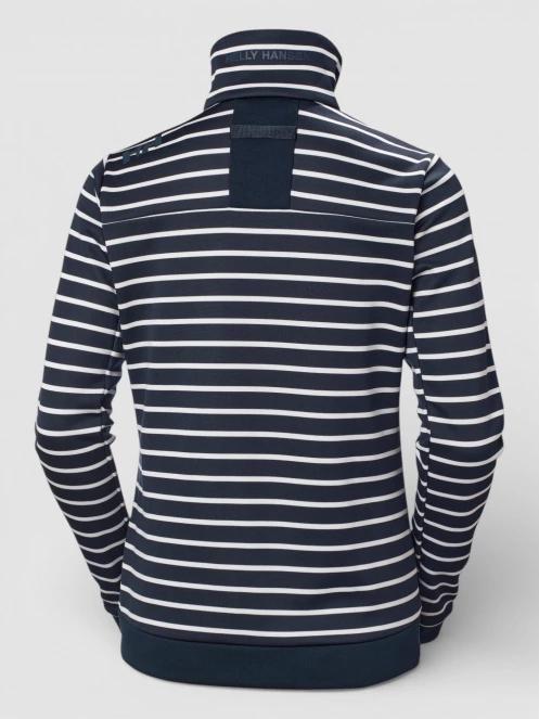 Helly Hansen W Crew Fleece Jacket női polár pulóver sötétkék színben 7