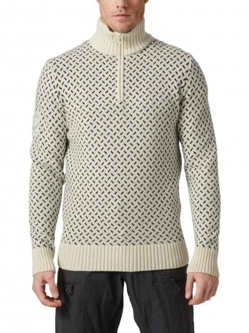 Helly Hansen Arctic Icelander 1/2 Zip férfi pulóver homok színben 2