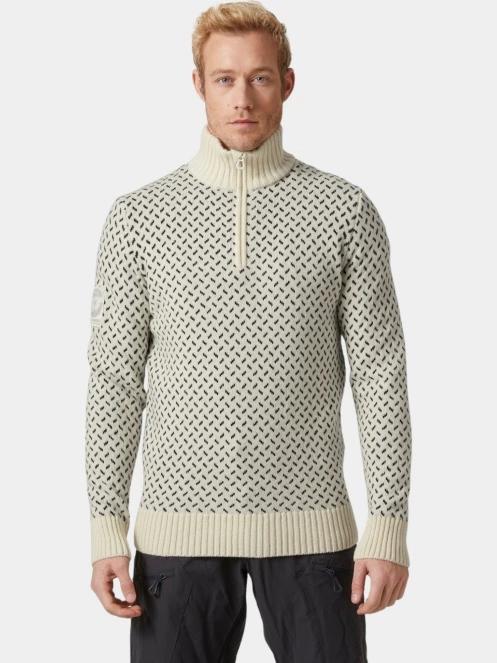 Helly Hansen Arctic Icelander 1/2 Zip férfi pulóver fehér színben 2
