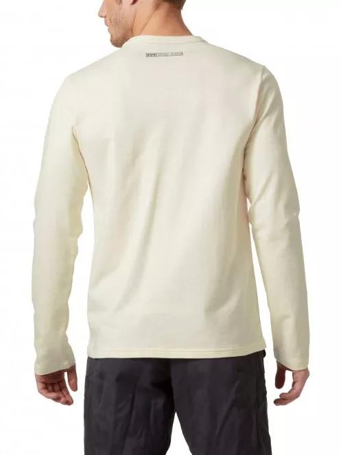 Helly Hansen Arctic Ocean Long Sleeve férfi hosszú ujjú póló fehér színben 3