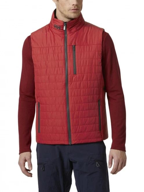 Helly Hansen Crew Insulator Vest férfi mellény piros színben 2