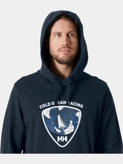 Helly Hansen Arctic Ocean Hoodie 2.0 férfi kapucnis pulóver sötétkék színben 4