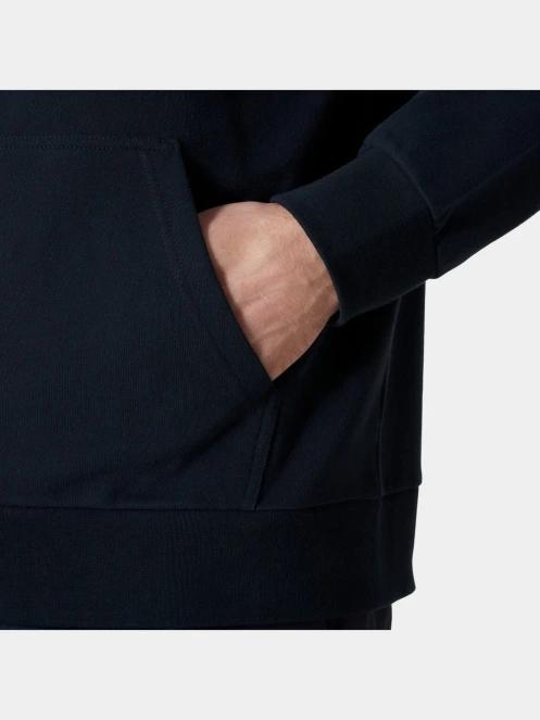 Helly Hansen Hh Logo Full Zip Hoodie 2.0 férfi kapucnis pulóver sötétkék színben 5