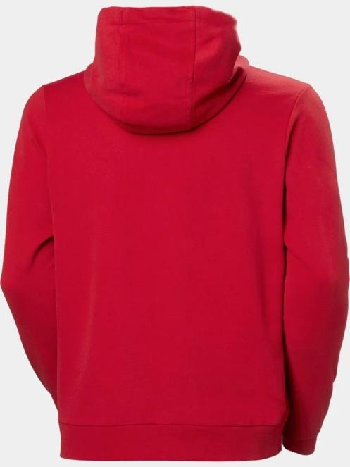 Helly Hansen Hh Logo Hoodie 2.0 férfi kapucnis pulóver piros színben 7