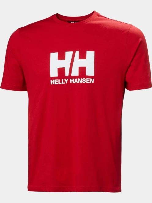Helly Hansen Hh Logo T-Shirt 2.0 férfi rövid ujjú póló piros színben 5