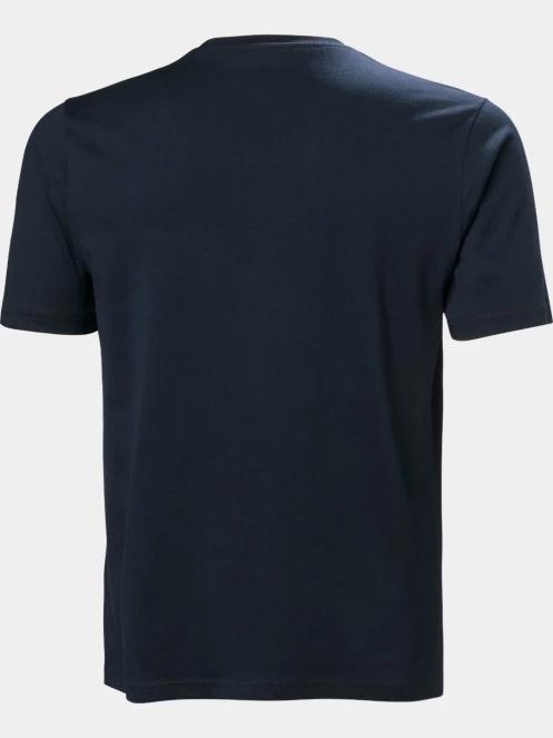 Helly Hansen Hh Logo T-Shirt 2.0 férfi rövid ujjú póló sötétkék színben 6