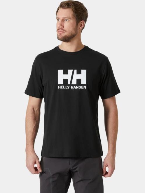 Helly Hansen Hh Logo T-Shirt 2.0 férfi rövid ujjú póló fekete színben 2