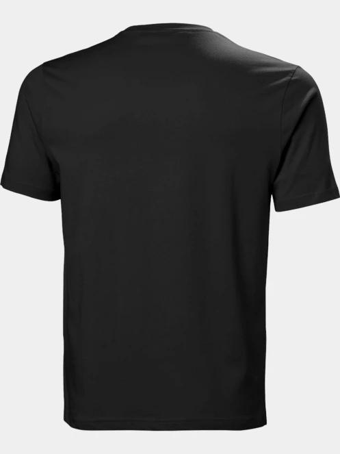 Helly Hansen Hh Logo T-Shirt 2.0 férfi rövid ujjú póló fekete színben 6