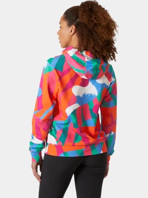 Helly Hansen W Hh Logo Hoodie Graphic női kapucnis pulóver multikolor színben 3