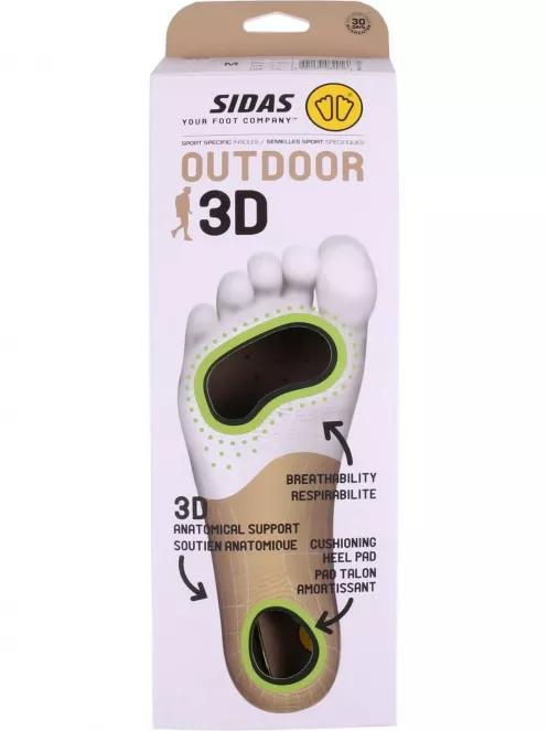 Sidas Outdoor 3D talpbetét zöld színben 2