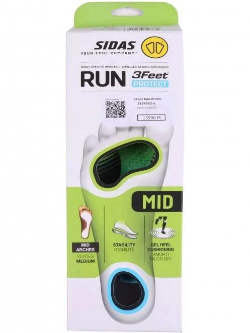 Sidas 3Feet Run Protec Mid talpbetét zöld színben 2